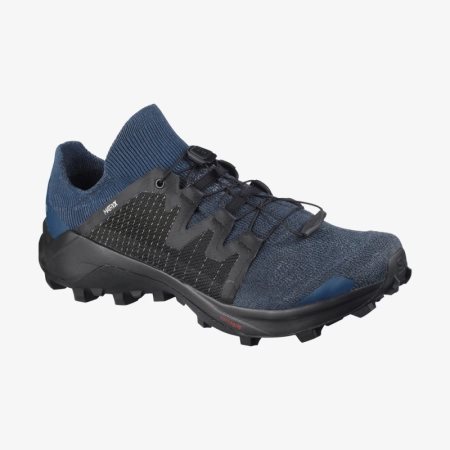 Salomon CROSS W/PRO Womens Trail Running Shoes Navy/Black | Salomon South Africa